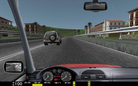 分布交互式汽車(chē)駕駛訓(xùn)練模擬系統(tǒng)