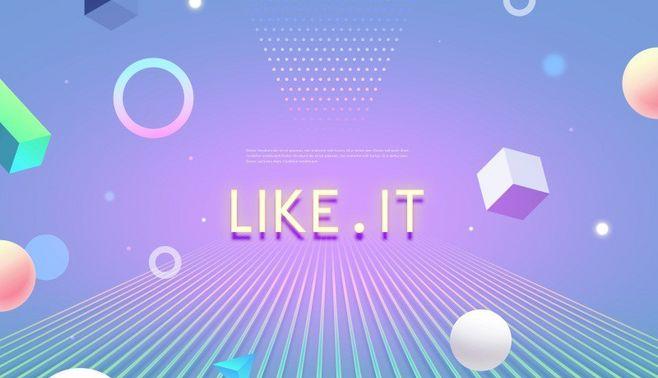 漸變效果ui設(shè)計