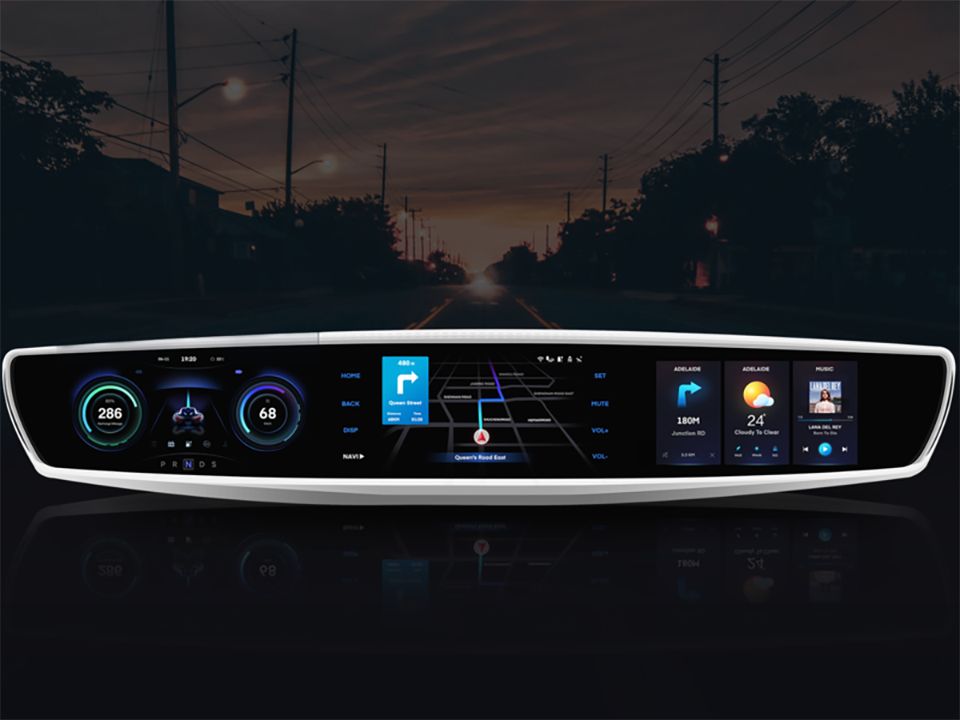 汽車hmi人機界面